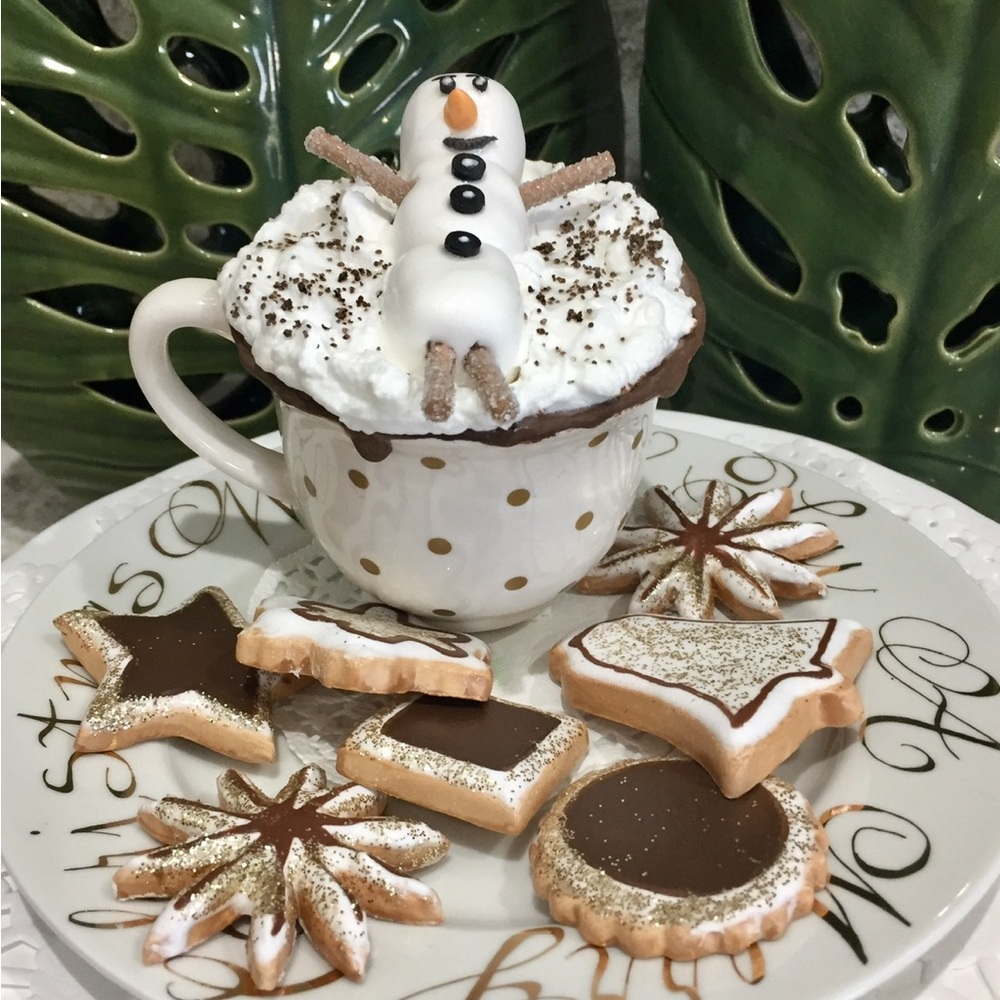 Fake Hot Chocolate With Gourmet Cookies